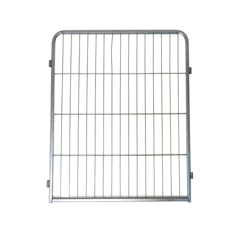 DH093-0 8 Panel Playpen Hewan Peliharaan Logam Luar Ruangan Tugas Berat